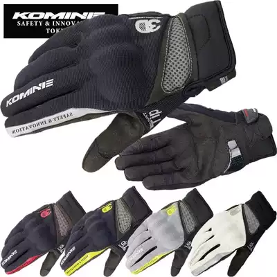Japan K brand GK-162 locomotive gloves breathable riding gloves racing locomotive anti-fall summer 3D gloves