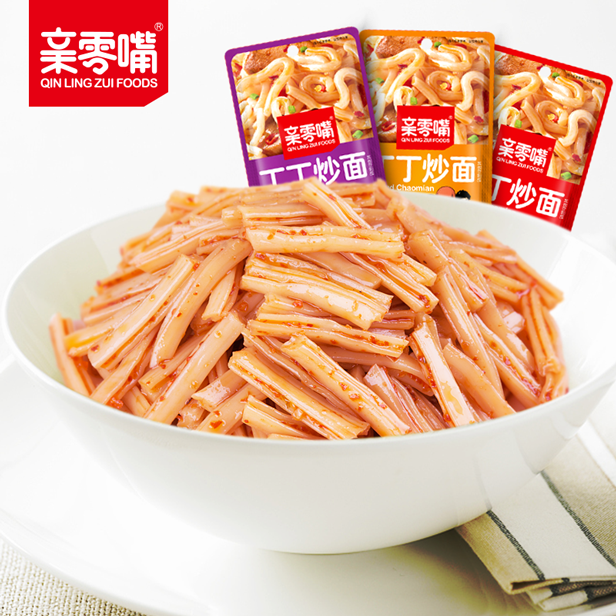 (49 yuan, choose 6 pieces) Pro snacks, tintin fried noodles, snacks, spicy, convenient, instant food, cold skin snacks, snacks