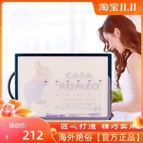 Likao plastic cutting board South Korea imported silver ion cutting board anti-mold front and back nano silver storage multiple