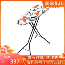 Quick Swedish imported ironing board hook type foldable ironing board small smart wardrobe storage space fashion