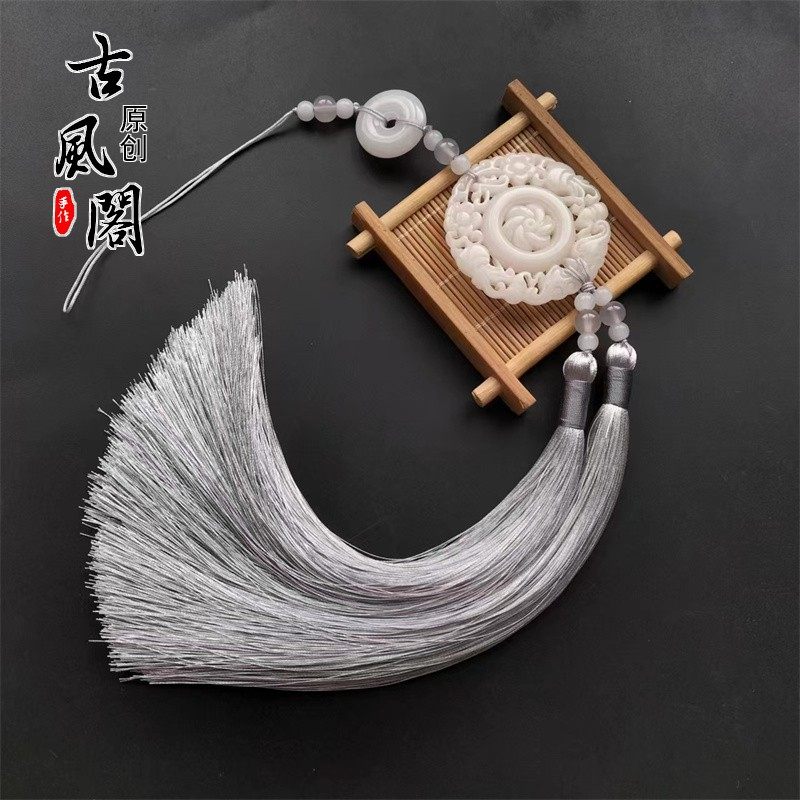 古风禁步汉服流苏腰佩，一挂惊艳全场！你真的懂它的文化密码吗？-古风-淘宝百科网
