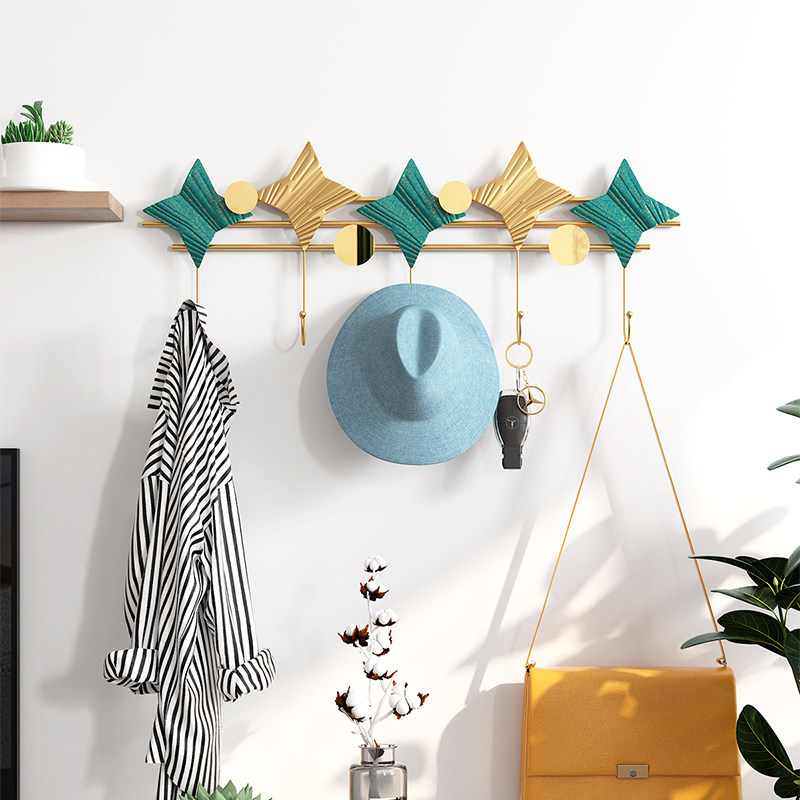 Nordic clothes wall hook entrance door key hook hanger wall hanging wall decoration home creative hanger