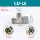 đầu nối ống dầu thủy lực Tiêu chuẩn Yonghua BC CC hệ mét H ferrule thủy lực 45 # thép chuyển đổi khớp chuyển tiếp giữa / bên nữ bên trong và bên ngoài dây tee đầu nối ống thủy lực các loại khop noi thuy luc