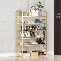 Shoe rack simple door home 2020 explosive indoor beautiful multi-layer net Red simple storage shoe cabinet storage rack