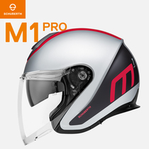 Schubert schuberth M1 Pro motorcycle helmet anti-fall 3 4 armor summer Double lenses Bluetooth half armor