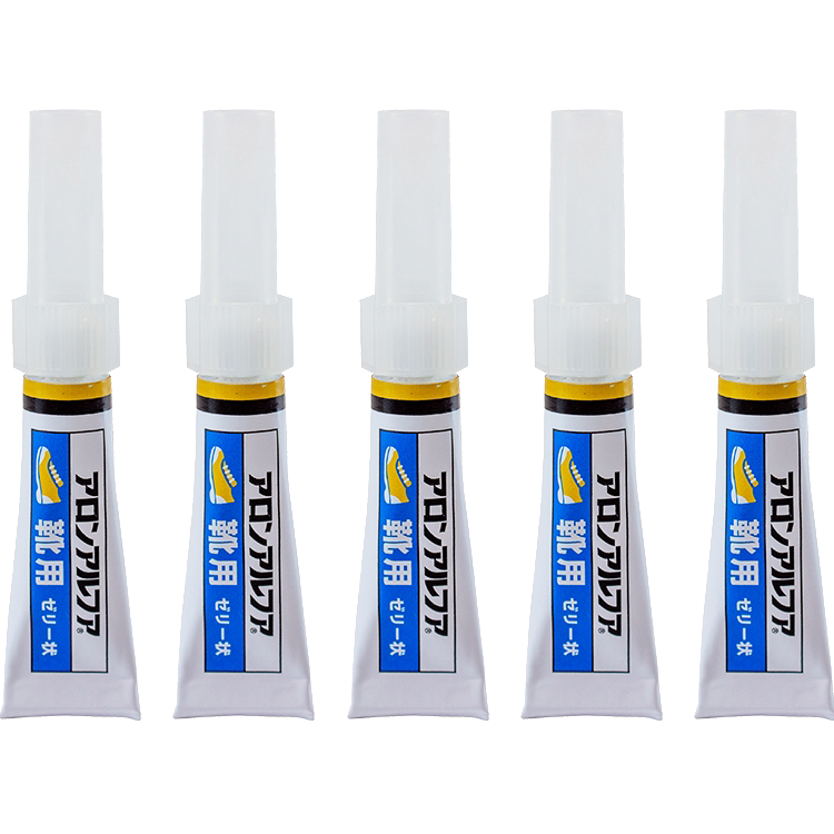 Alonfa shoe glue imported from Japan AA super viscose shoe special glue combination pack quick-drying shoe glue AC-102 3g*5 sticks