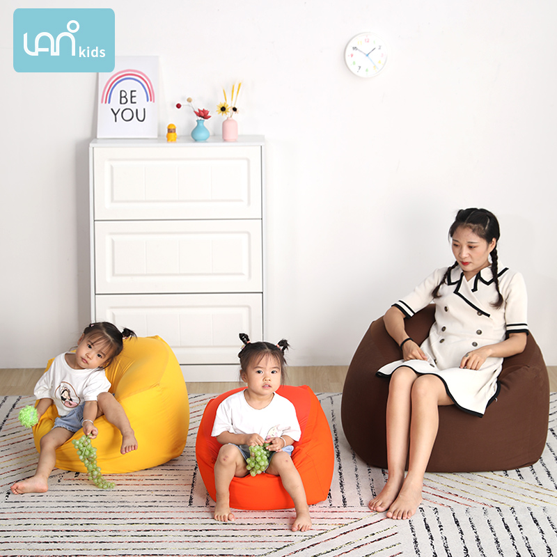 Children's sofa seat boys and girls cute princess kindergarten single big child baby lazy sofa bean bag stool