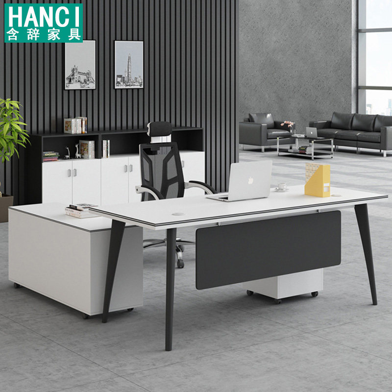 Office executive desk boss desk single manager boss desk president desk chair combination simple office desk