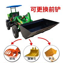 Small loaders Electric four-wheel drive small forklifts Construction sites Garbage bulldozers Farming farms Agricultural hydraulic loading and unloading