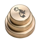 雪峰斋 Круглый многофункциональный медный городской правительский волокно -бумажный стиль китайский стиль, простой, чистый медный реальная бумага творческая каллиграфия, металлическая студия, четыре сокровища, медная китайская живопись