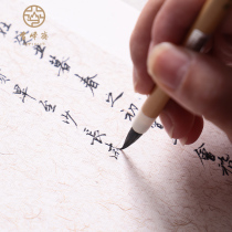 Xuefengzhai brush Wang Xizhi and Calligraphy Special D10 beginner brush small letter black wool Wolf Hei Jingshu letter letter small line grass seal official writing Chinese painting brush