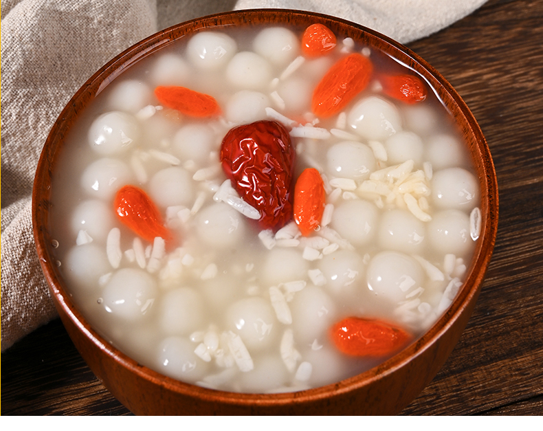 原味糯米小丸子500g白玉小圆子冰粉汤圆