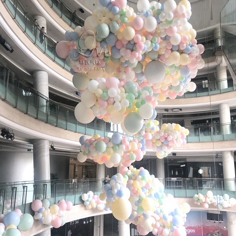 Net Red Macaron Balloon 5 Inch 10 Inch 18 Inch 24 Inch 36 Inch Decoration Arrangement Balloon Wedding Birthday Celebration