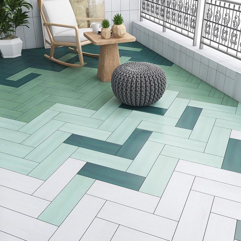 Aotai Nordic style tile net red tile green tile powder room wall tile non-slip floor tile wood grain tile