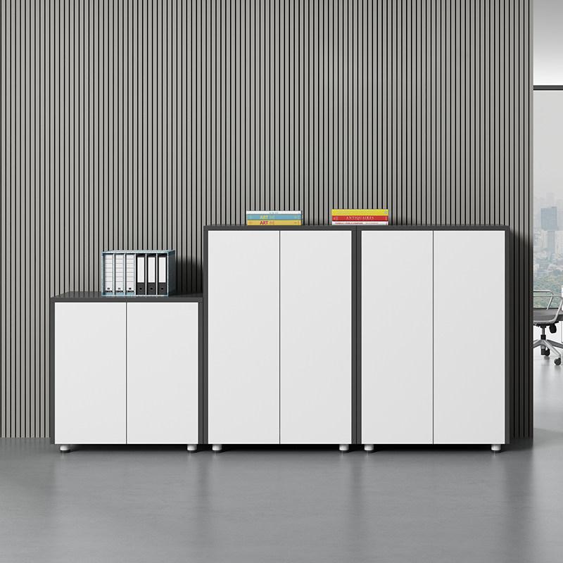 Saint Ode office file cabinet office cabinet with lock data rack storage storage low cabinet simple furniture combination