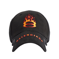 (Exclusive interest-free) BALENCIAGA HOLIDAYS BURNING UNITY baseball cap