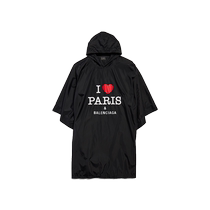 (Exclusive interest-free) BALENCIAGA 24 winter PARIS SOUVENIR womens cloak