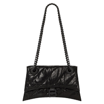 (Exclusive interest-free) BALENCIAGA Balenciaga CRUSH womens small quilted chain bag