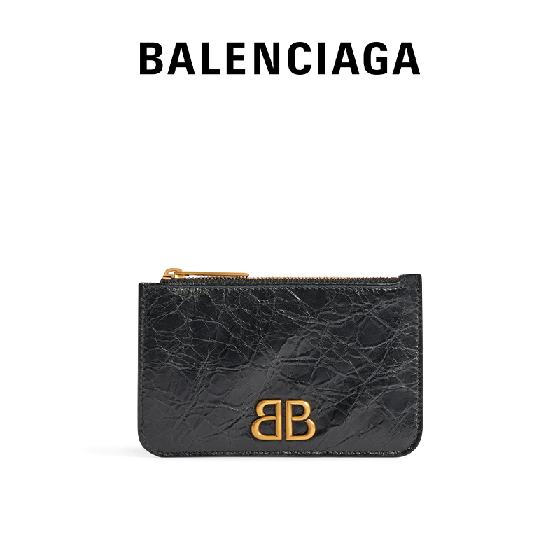 (GIFT) BALENCIAGA Paris SeaHome 24 Spring new products MONACO ladies long deposit with zero money bag clips-Taobao