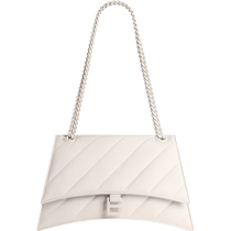 (Exclusive interest-free) BALENCIAGA Balenciaga CRUSH Womens Medium Quilted Chain Bag
