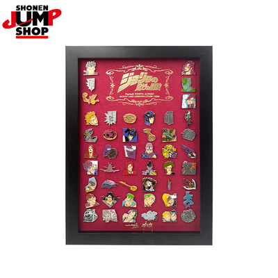 taobao agent SHONEN JUMP Shop official Joe Qiao's wonderful adventure Jojo part 5 framed version brooch badge group