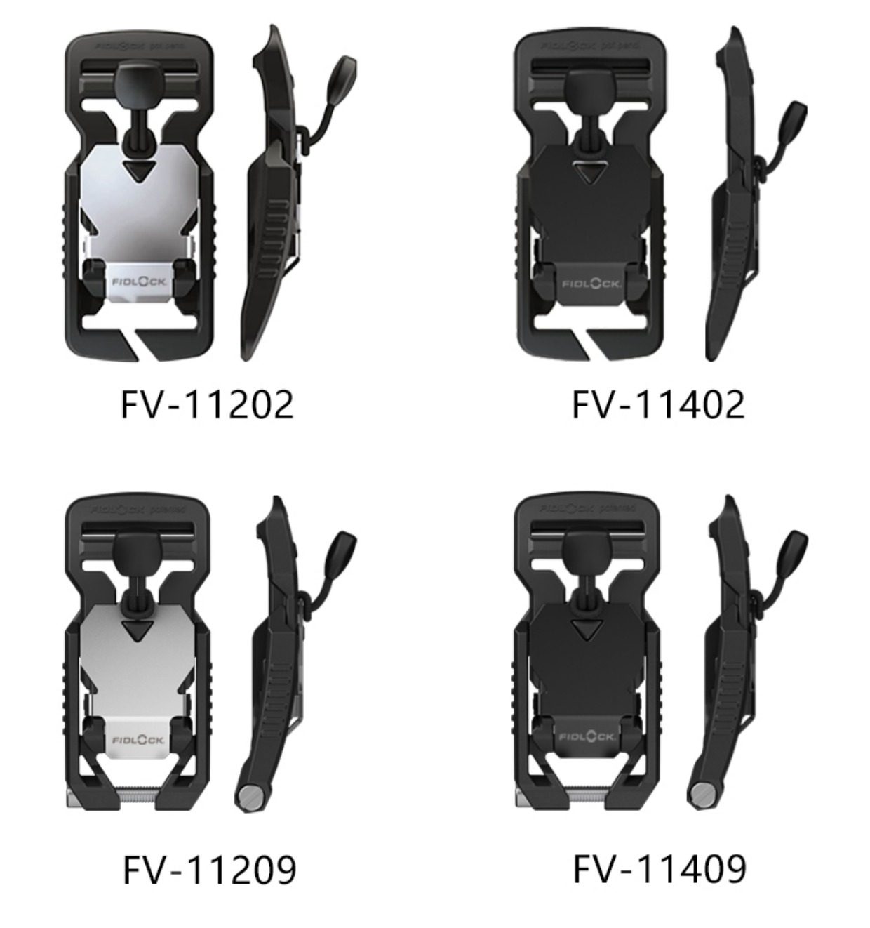 Boucle De Ceinture Magnétique Fidlock V-Buckle S 15mm Noir – Neuf, Acier Inoxydable, Référence FV-26211