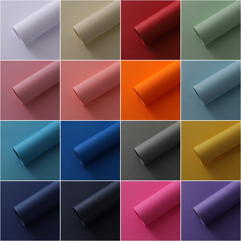 Photoshoot Photographed Background Paper Pure color Xianli Color Paper jam Morandi Color Department Prop Static Things Suck Light Cloth Background Board Live Desktop Cloth products Not reflective blue red Background cloth