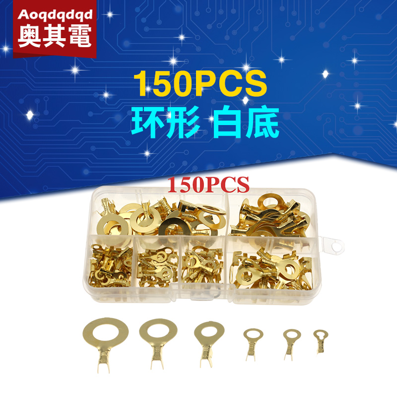 150PCS ring cable wiring sheet ring eye M3-10 round wiring sheet connector terminals