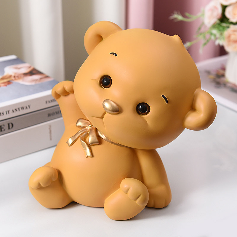 Cartoon Light Bear Saving Can Children's Birthday Gifts for Adults with Household Large Capacity Saving Cartridge