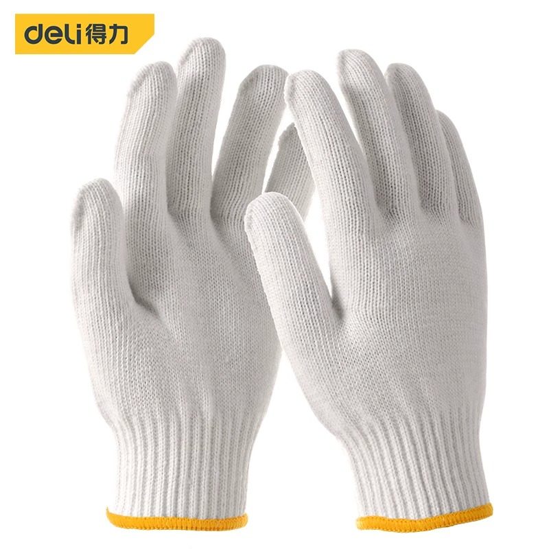 Powerful Tool Gloves Labor Protection Wear-Resistant Work Non-Slip Labor Protection Gloves Veil Thickeneded Thickeneded Rubber Work Gloves