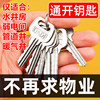 Universal Key for Property Management: Lock Cylinder, Key for Utility Room, Water Well, Electric Well, Water Meter, Water and Electricity Room, Fire Door, Weak Current Room