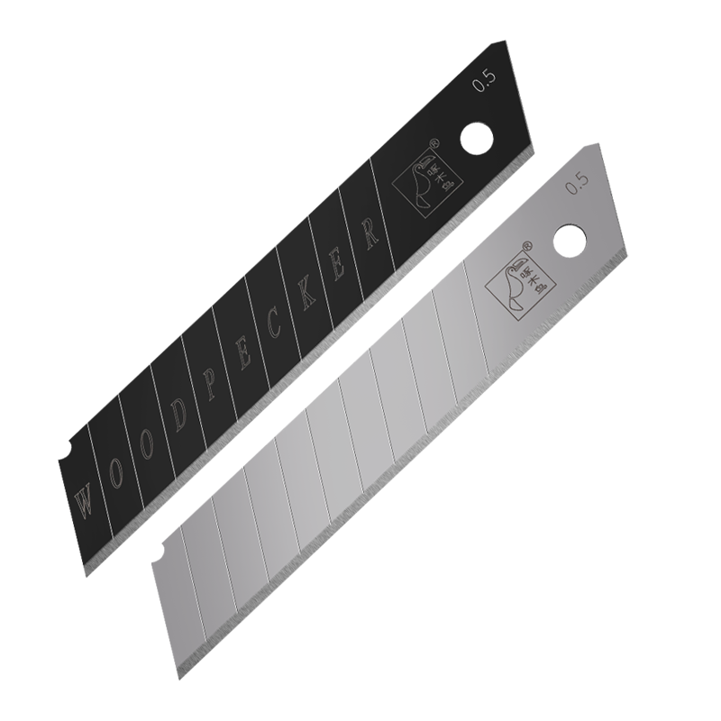 Woodpecker Utility Knife Blade Large 18mm Wallpaper Cutting Thickened Wallpaper Utility Knife Industrial Multi-Purpose