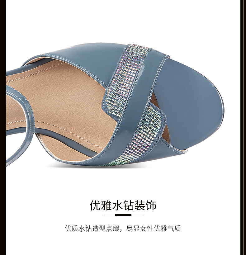 C9084 2850K GIÀY CAO GÓT NỮ LEMREFL GẮN ĐÁ GÓT VUÔNG MÙA HÈ MIỆNG CÁ GIÀY DÉP NỮ DA BÒ G06 SẢN PHẨM MỚI