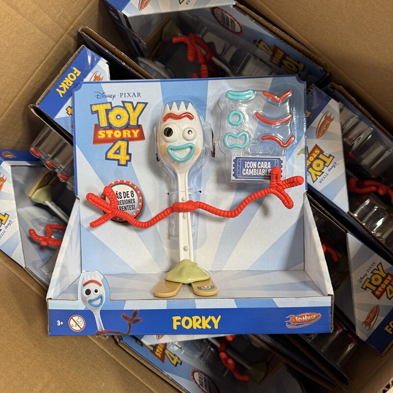 Toy Story 4 Forky Multi-Expression Replacement Woody Buzz Lightyear Figurine Toy
