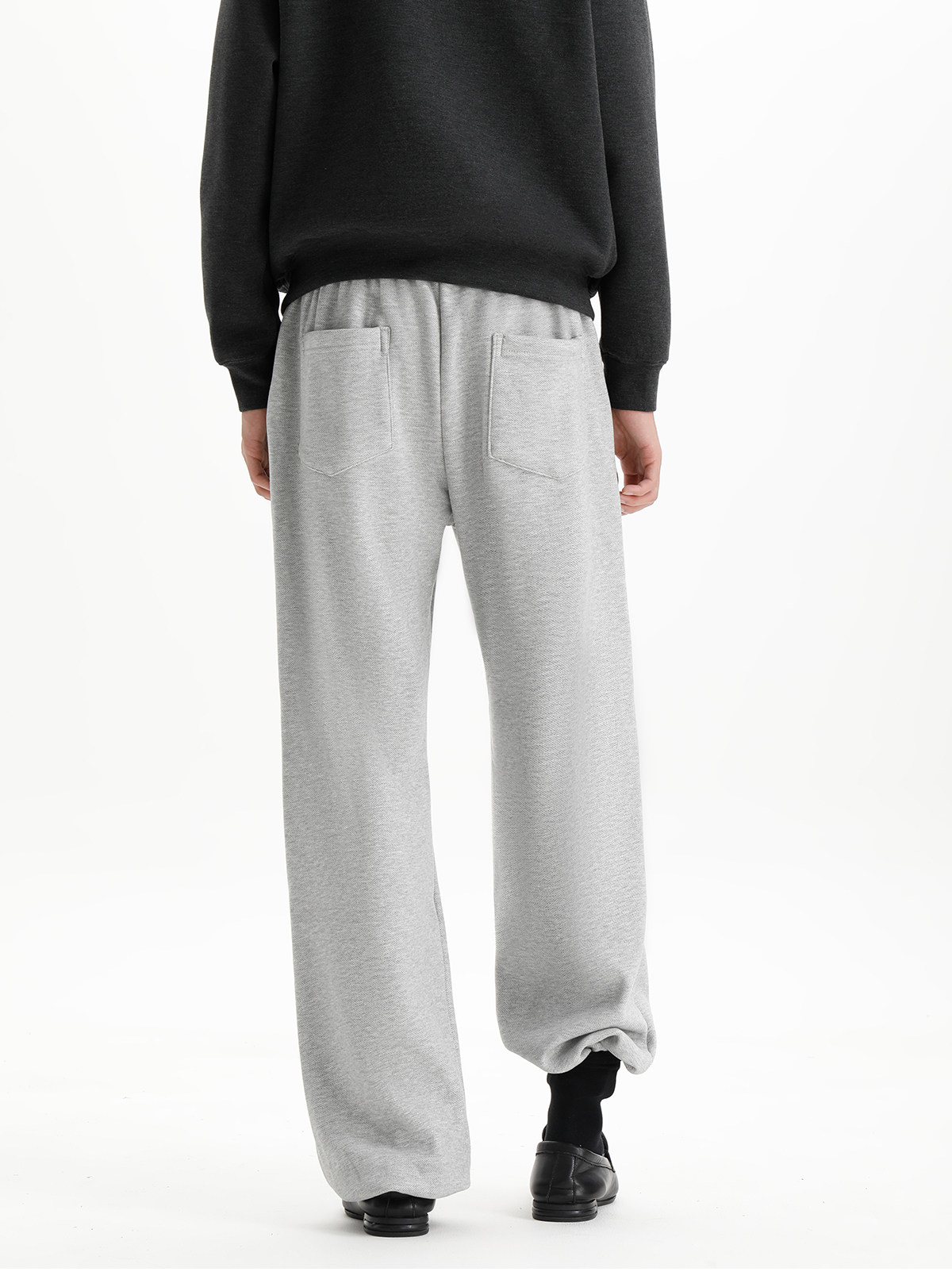 PLUS NO LOGO Wool-Blend Loose Joggers