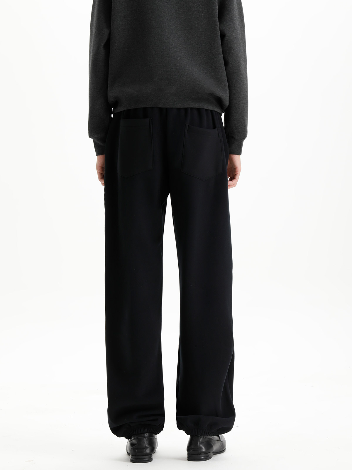 PLUS NO LOGO Wool-Blend Loose Joggers