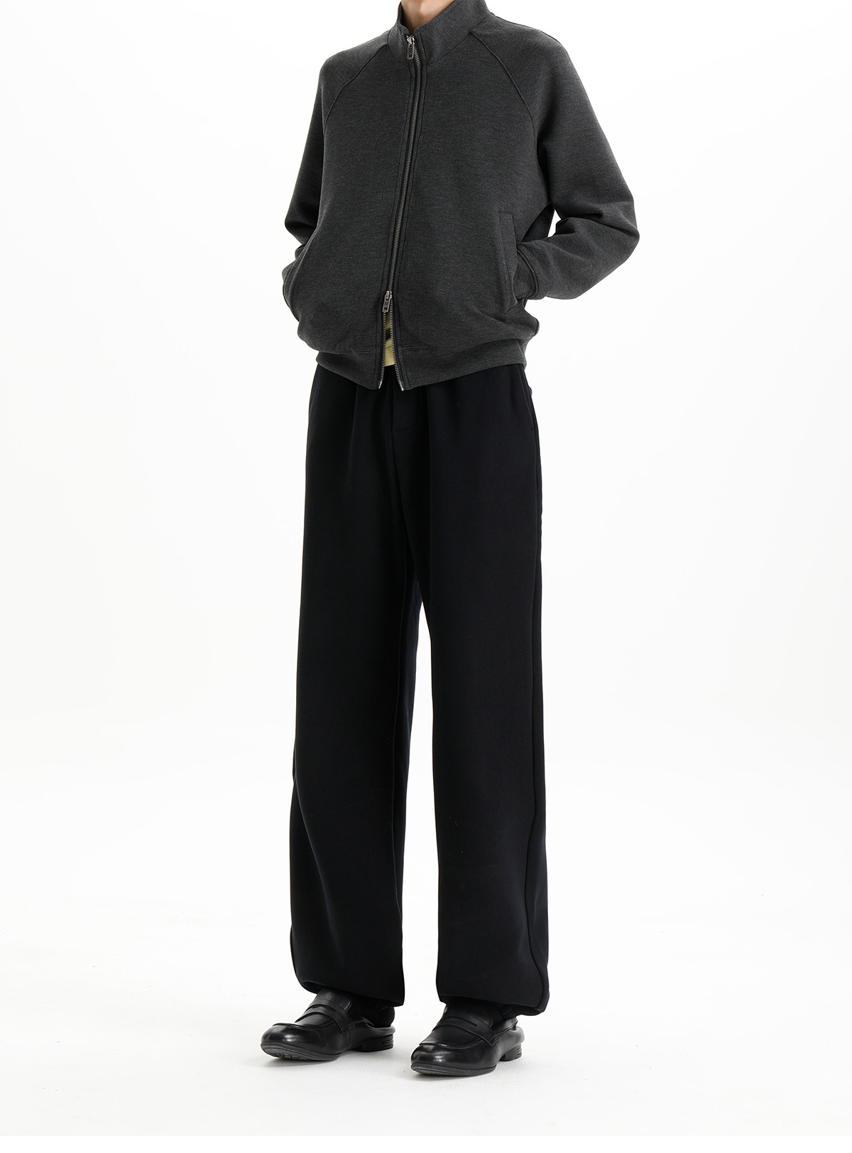 PLUS NO LOGO Wool-Blend Loose Joggers
