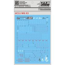 DL] Large ringers MG Cross XM-X3 X-3 pirates up to KA version (PB limited edition) dedicated water sticker
