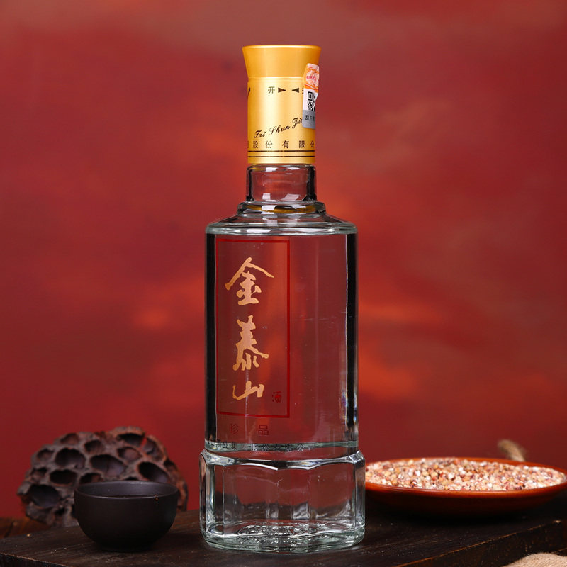 金泰山白酒纯粮酿造36度500ml整箱6瓶装浓香型小窖佳酿山东名酒-淘宝网