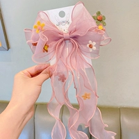 Песочная заколка для волос с бантиком