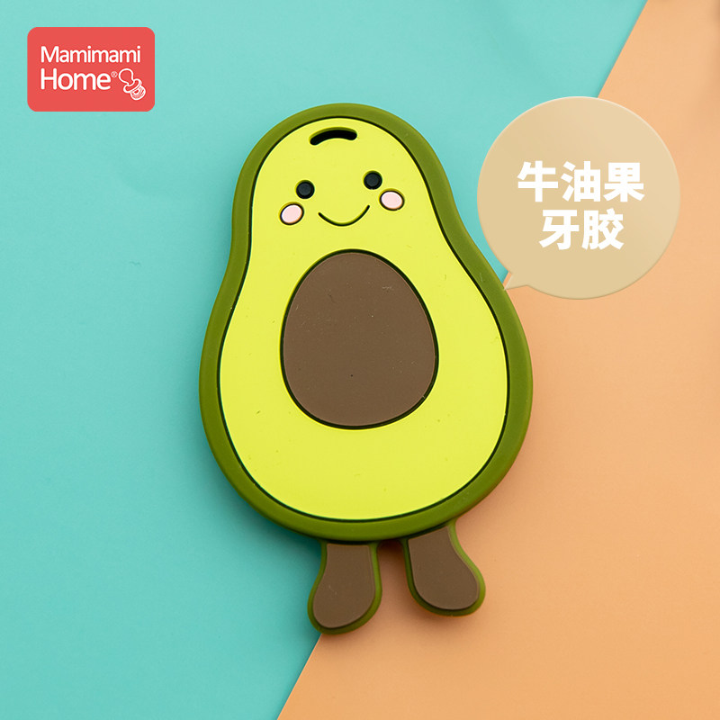 American Mamamamihome Bull Oil Fruit Appetiser Baby God Instrumental Baby Soft Grinders Toy Can Be Boiled