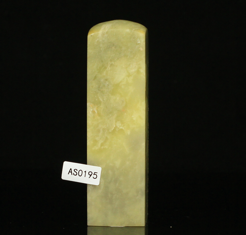 AS0195 Qingtian Stone Boutique Zhang 3 * 3 * 10 6CM Seal Stone Octopus Gold Stone Seal Engraving