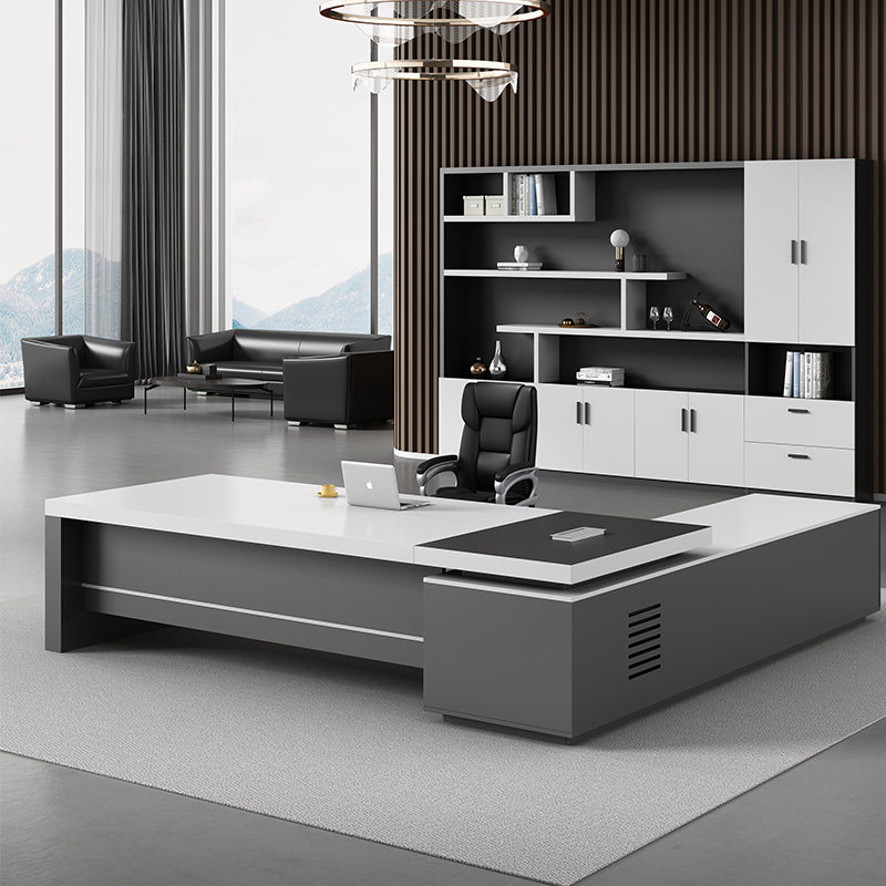Office Furniture Owner Desk President Desk Minimis Modern Manager Desk Chair Portfolio Big Bandae
