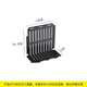 Supermarket fruit guardrail partition fresh baffle supermarket stack plastic partition display rack shelf baffle ຮົ້ວຜັກ