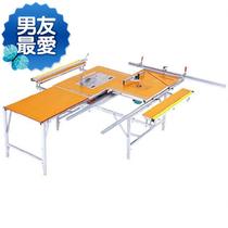 Grade 1 woodworking dust-free sliding table saw one-piece 6 wear-resistant small size table newly upgraded and upgraded for home use