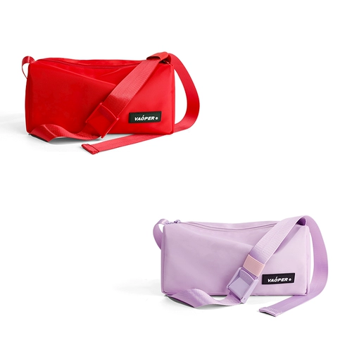 VAOPER Мужская красная сумка через плечо, сумка на одно плечо для влюбленных