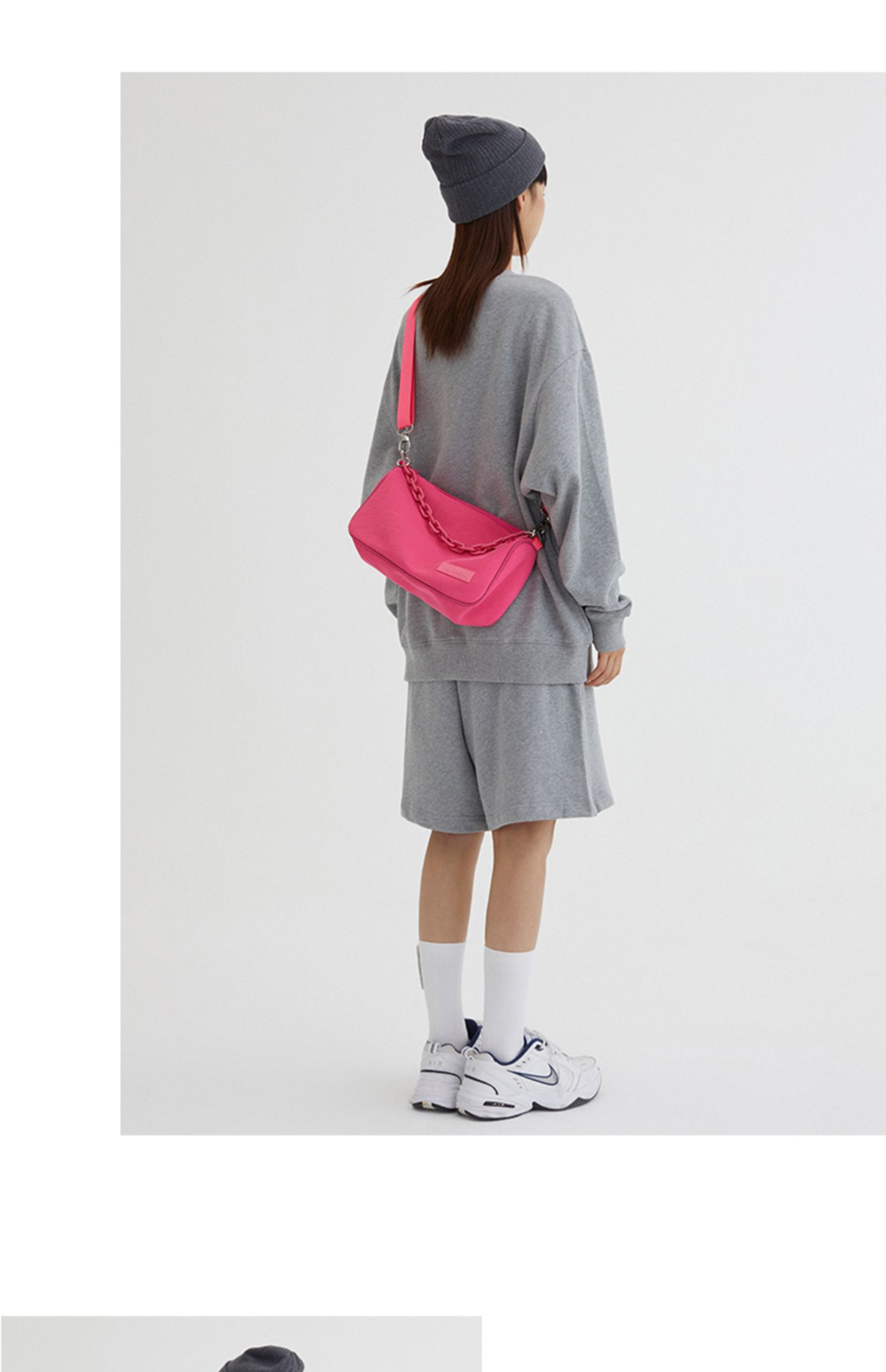 VAOPER喂牌新款单肩包斜挎包男潮牌包包女手提包小众包红色腋下包