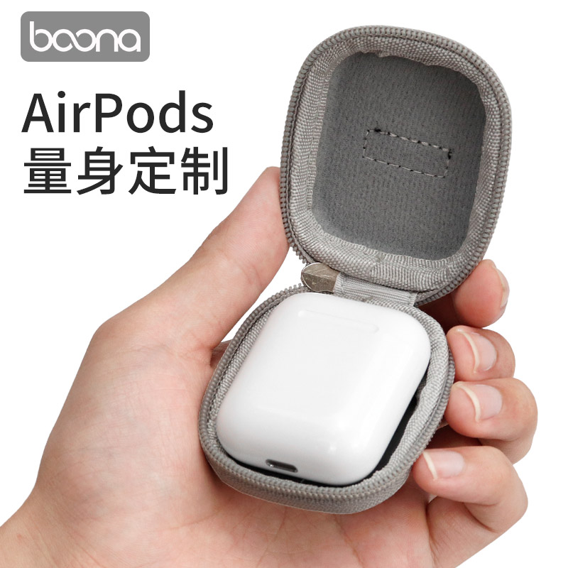 Buna Bluetooth headphone protection box is suitable for Airpods pro second-generation Airpods2 1 protective sleeves Huawei