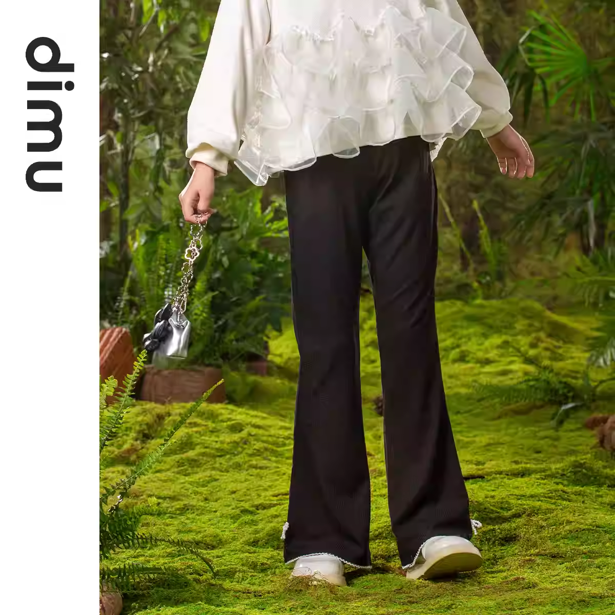 dimu 笛牧 女童长裤 任选2条 天猫优惠券折后￥48包邮 110~160cm多款可选 淘金币可抵扣￥1