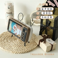 Колонки, белая трубка, bluetooth